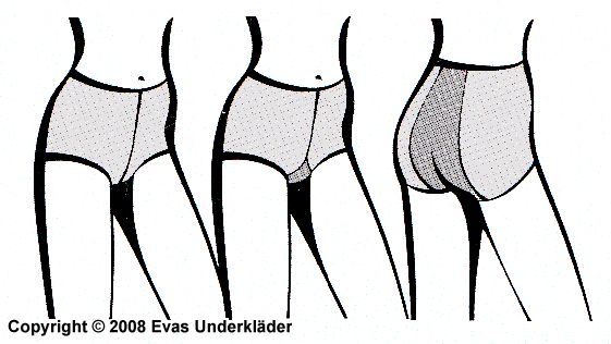 Gemusterte Strumpfhose